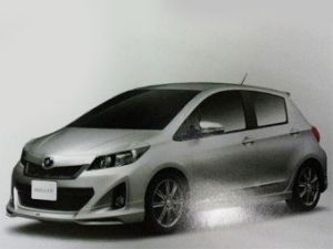 Появились изображения нового хэтчбека Toyota Yaris