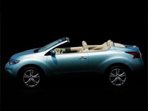 Кроссовер Nissan Murano без крыши показали в "Фейсбуке"